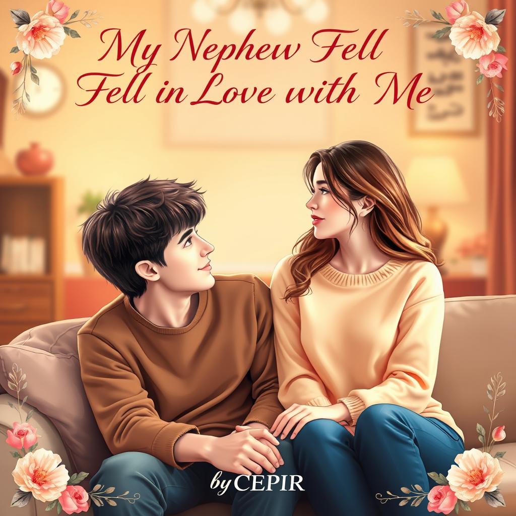 A novel cover for 'My Nephew Fell in Love with Me' by CEPIR