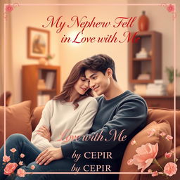 A novel cover for 'My Nephew Fell in Love with Me' by CEPIR