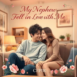 A novel cover for 'My Nephew Fell in Love with Me' by CEPIR