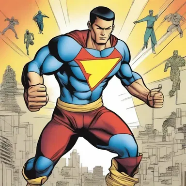 The comic book featured a Burmese superhero who fought against injustice using his unique powers.