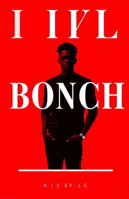 A striking red cover featuring a silhouette of a black male figure positioned centrally
