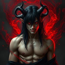 An intriguing character, an evil yet kind man with a melancholic expression