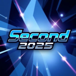 A modern, stylized graphic design featuring the text 'Second 2025' prominently displayed