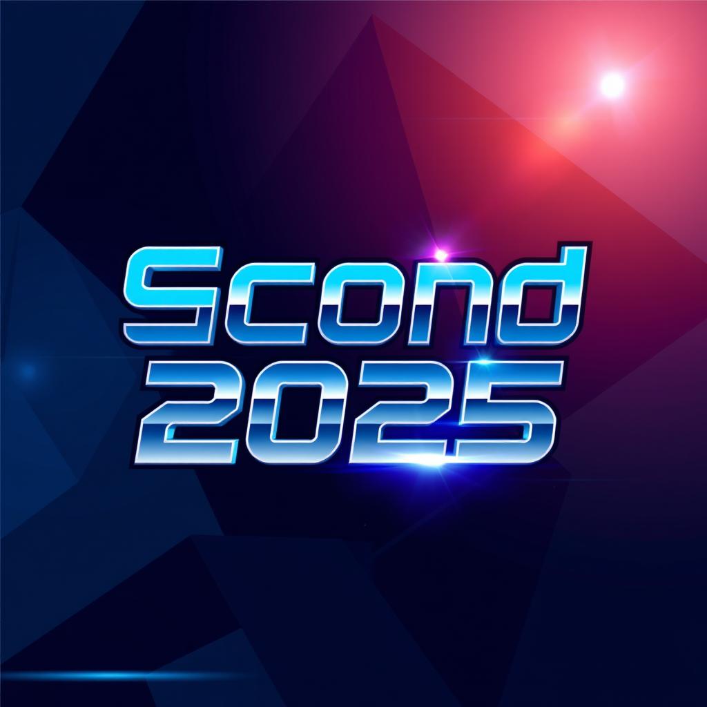 A modern, stylized graphic design featuring the text 'Second 2025' prominently displayed