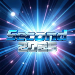 A modern, stylized graphic design featuring the text 'Second 2025' prominently displayed