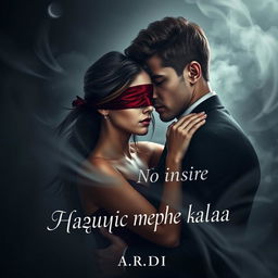 An enchanting book cover for 'Завяжи мне глаза' by A