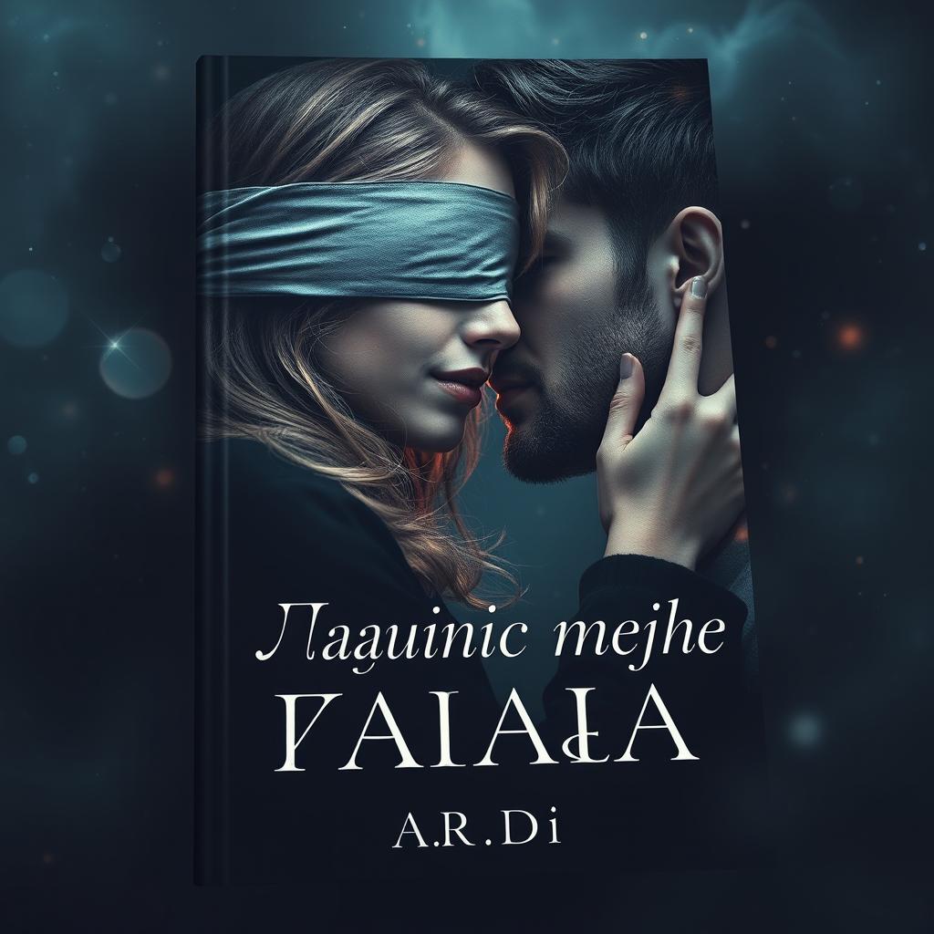 A stunning book cover for 'Завяжи мне глаза' by A