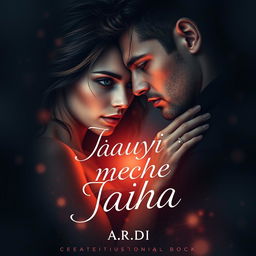 A mesmerizing book cover design for 'Завяжи мне глаза' by A