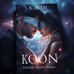 A dreamlike book cover for 'Сон: завяжи мне глаза' by A