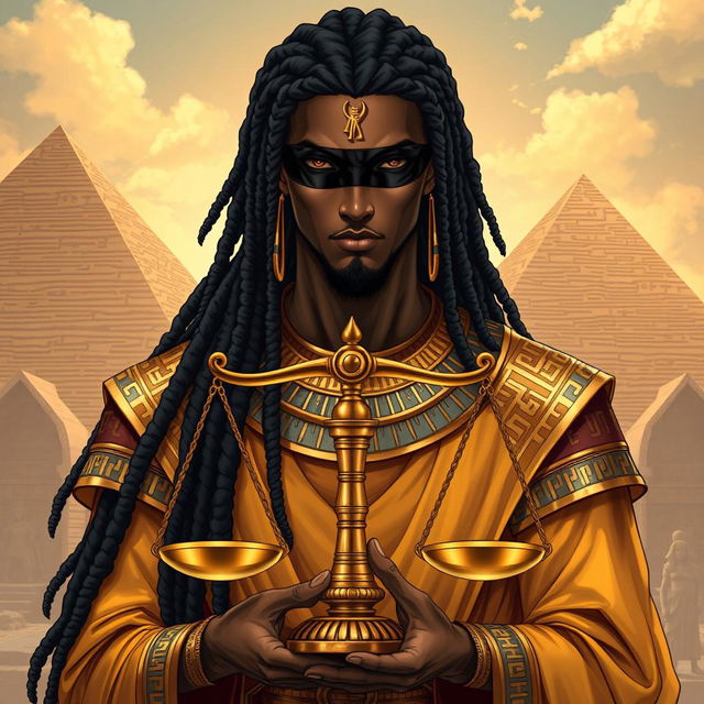 A striking light novel cover depicting a tall black male character with long dreadlocks that flow down his back, symbolizing strength and wisdom