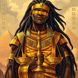 A striking light novel cover depicting a tall black male character with long dreadlocks that flow down his back, symbolizing strength and wisdom