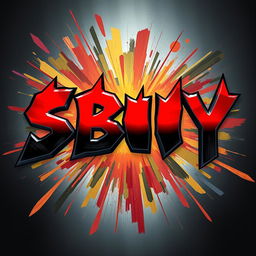 The word 'SBUY' displayed in fierce, aggressive lettering that immediately captures attention