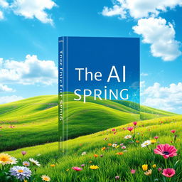 A visually striking book cover for 'The AI Spring'