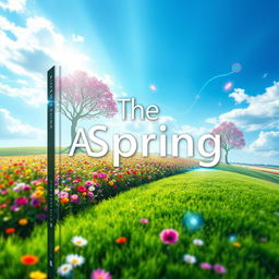 A visually striking book cover for 'The AI Spring'