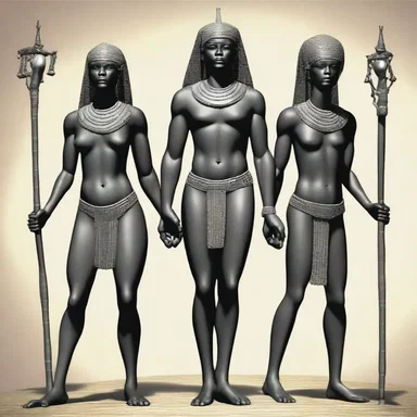 According to Chadian mythology, the first humans were created by the god Kasis and the goddess Maïna.