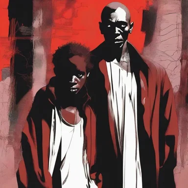 In the horror novel, the protagonist encounters a Chadian vampire with supernatural powers.