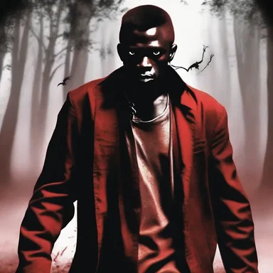 In the horror novel, the protagonist encounters a Chadian vampire with supernatural powers.