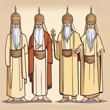 The chaldean characters in the cartoon series were depicted as wise and mysterious beings from ancient Chaldea.