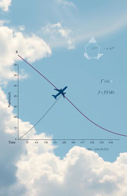 A conceptual illustration of differential calculus applied to flight trajectories and optimization