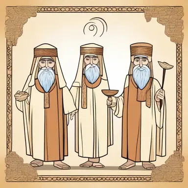 The chaldean characters in the cartoon series were depicted as wise and mysterious beings from ancient Chaldea.