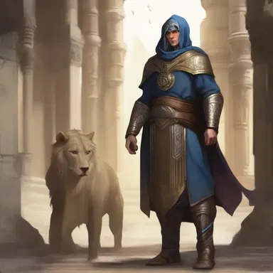 In the mystical land of Argoth, the young hero sought guidance from the ancient Chaldean to unlock the secrets of his magical abilities.