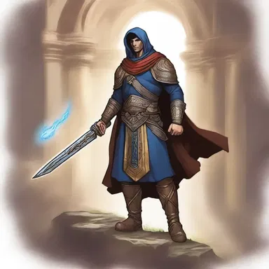 In the mystical land of Argoth, the young hero sought guidance from the ancient Chaldean to unlock the secrets of his magical abilities.