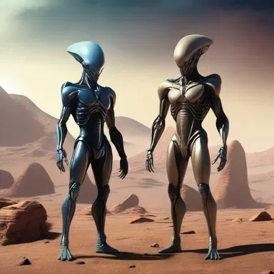On a distant planet in the year 3000, the alien race known as the Chaldeans possessed advanced knowledge of intergalactic travel.