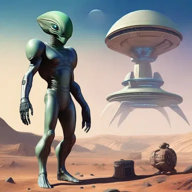 On a distant planet in the year 3000, the alien race known as the Chaldeans possessed advanced knowledge of intergalactic travel.