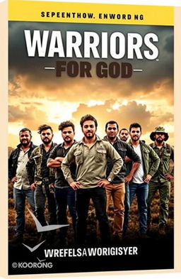 A men's ministry workbook cover titled 'Warriors for God'