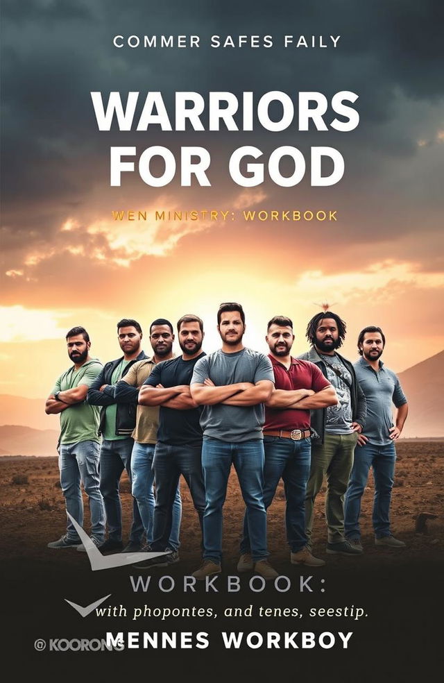 A men's ministry workbook cover titled 'Warriors for God'