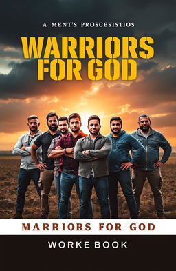 A men's ministry workbook cover titled 'Warriors for God'