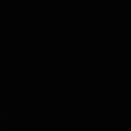 A photo of the main subject positioned on the right-hand side of a black background