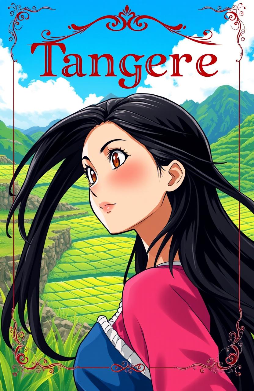 A vibrant and eye-catching anime-style book cover for "Noli Me Tangere"