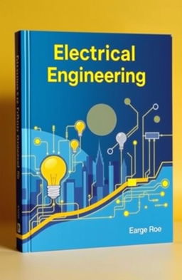 A detailed and visually engaging cover design for an electrical engineering textbook