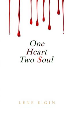 A minimalist romantic book cover design featuring a stark white background with striking red drops of blood running down from the top, creating a dramatic contrast