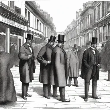 During the Victorian era, cockney accents were commonly heard in the streets of London.
