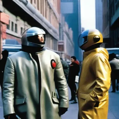 In the futuristic cityscape of the sci-fi movie, the cockney dialect was used by the lower-class characters to portray their urban upbringing.
