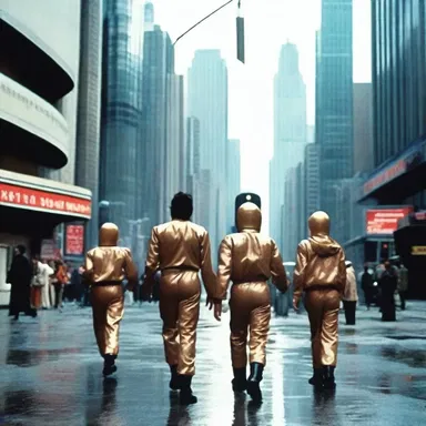 In the futuristic cityscape of the sci-fi movie, the cockney dialect was used by the lower-class characters to portray their urban upbringing.