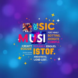Create a captivating and visually stunning poster with vibrant colors