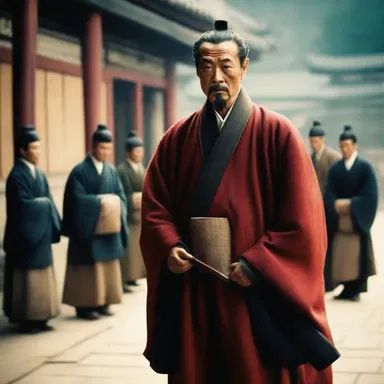 The film portrayed the struggles and triumphs of a confucian scholar in a period drama set in ancient China.