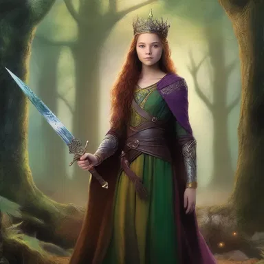 In the fantasy novel, the rightful heir to the throne sets out on an epic journey to reclaim the enchanted crown stolen by an evil sorcerer.