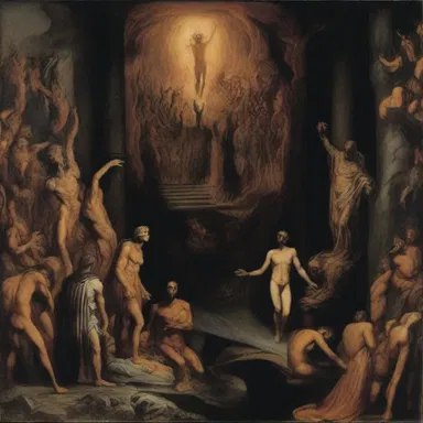 The dantesque imagery in Dante Alighieri's Inferno is both terrifying and captivating.