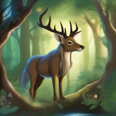 The author created a mystical and delphian world filled with magical creatures and enchanted forests.
