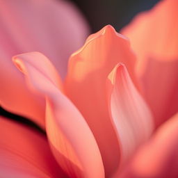 A close-up artistic representation of a delicate flower, with petals gently unfurling, symbolizing elegance and femininity