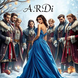 A captivating book cover for a steamy romance novel titled 'A