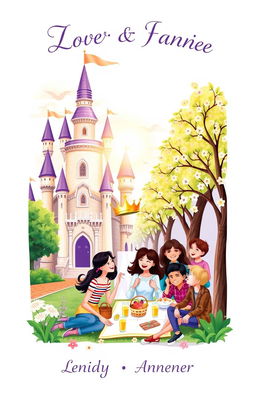 A whimsical book cover that beautifully contrasts the signs of royalty and everyday life