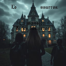 Three girls standing with their backs turned, filled in black, wearing backpacks
