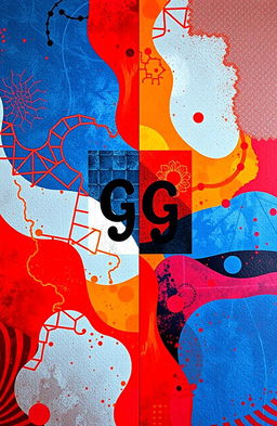 A captivating and stylish representation of a mismatch between two elements, inspired by the themes of contrast and diversity