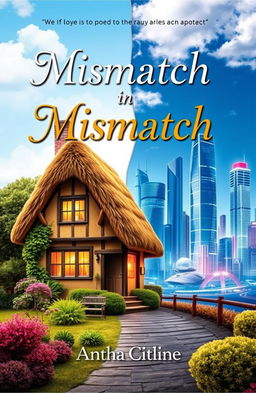 A visually captivating book cover depicting the theme of mismatch