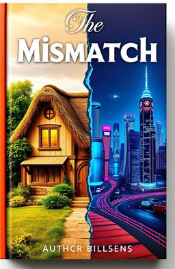 A visually captivating book cover depicting the theme of mismatch